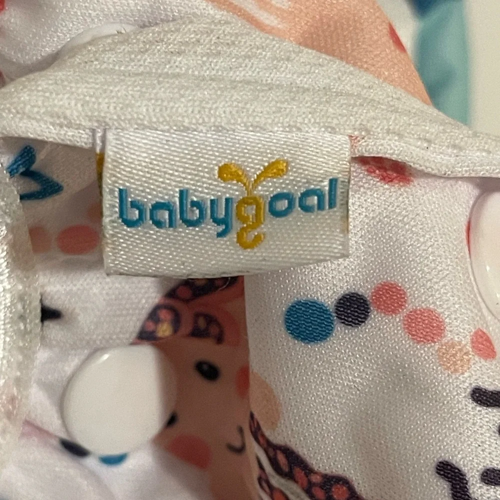 Sea Life Print toddler adjustable swim diapers Set NWOT